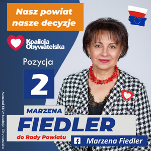 Marzena Fiedler - Radna Powiatu Poznańskiego